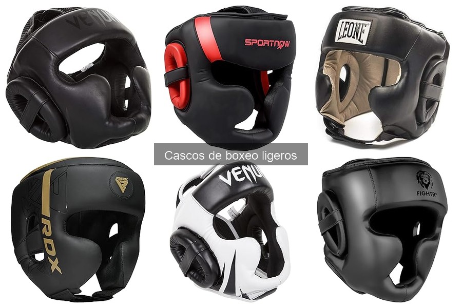Cómo elegir el casco de boxeo ligero adecuado