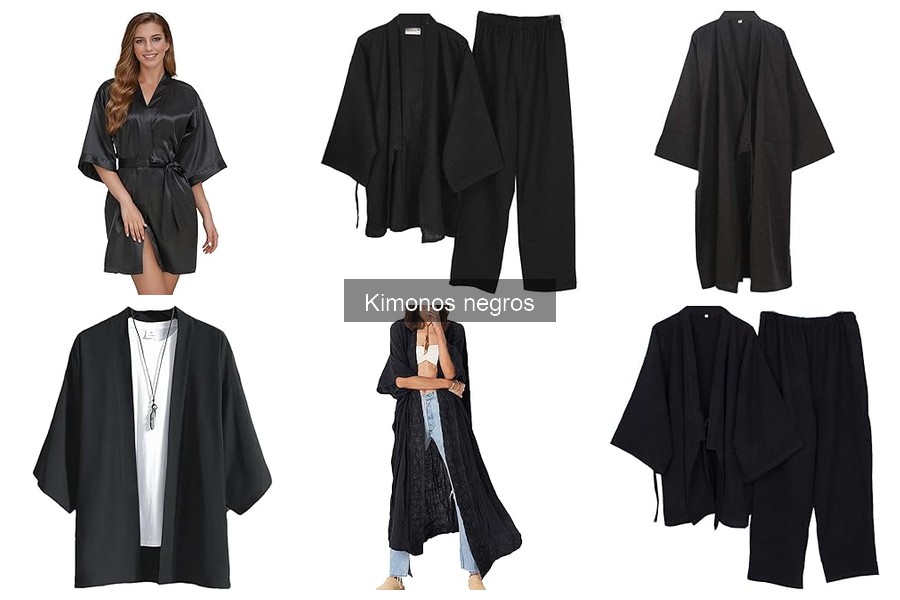 Cómo elegir el kimono negro adecuado para ti