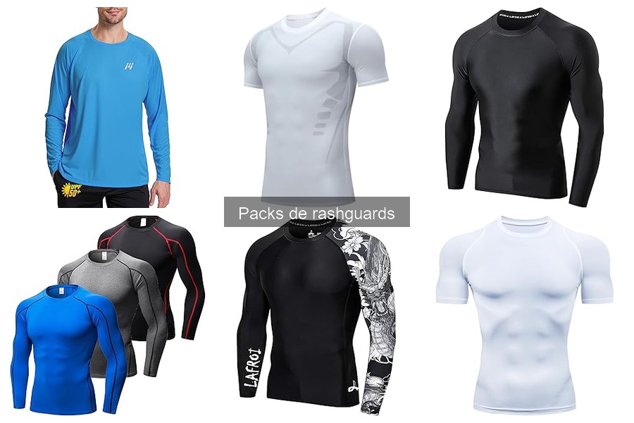 Cómo elegir el mejor pack de rashguards para ti