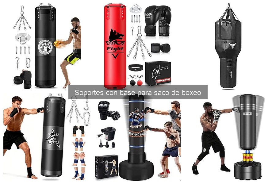 Cómo elegir el mejor soporte con base para saco de boxeo