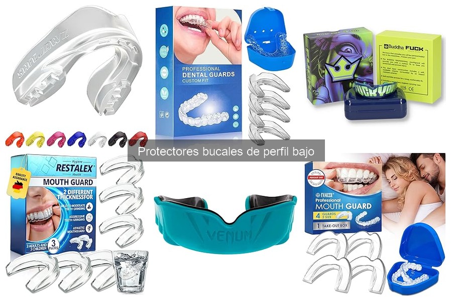 Cómo elegir el protector bucal de perfil bajo ideal