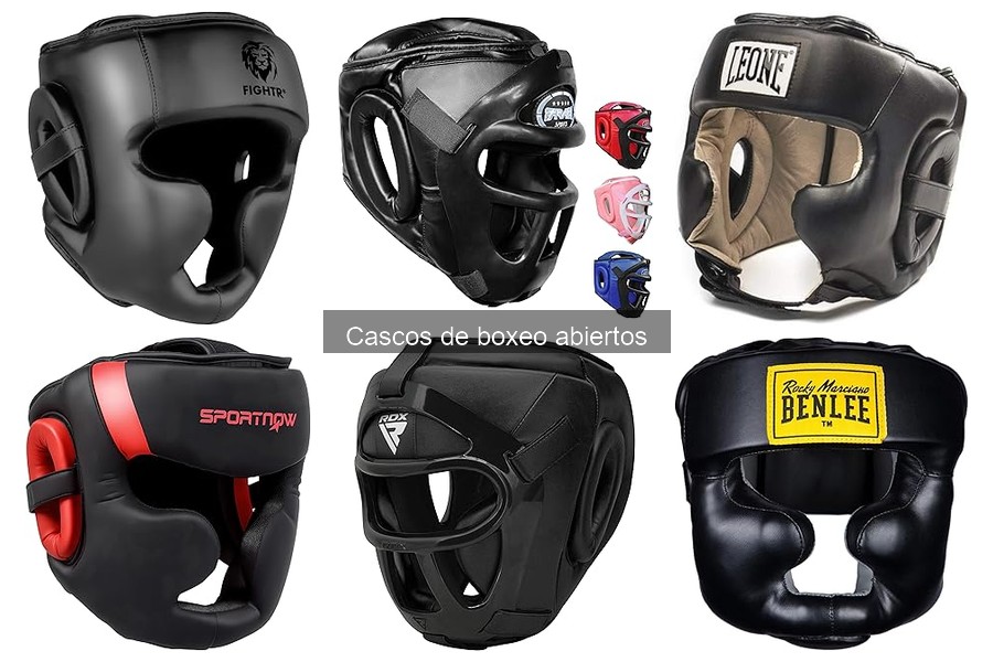 Cómo elegir el tamaño adecuado de un casco de boxeo abierto