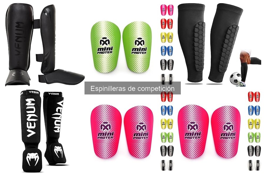 Cómo Elegir Espinilleras de Competición Ideal para Ti