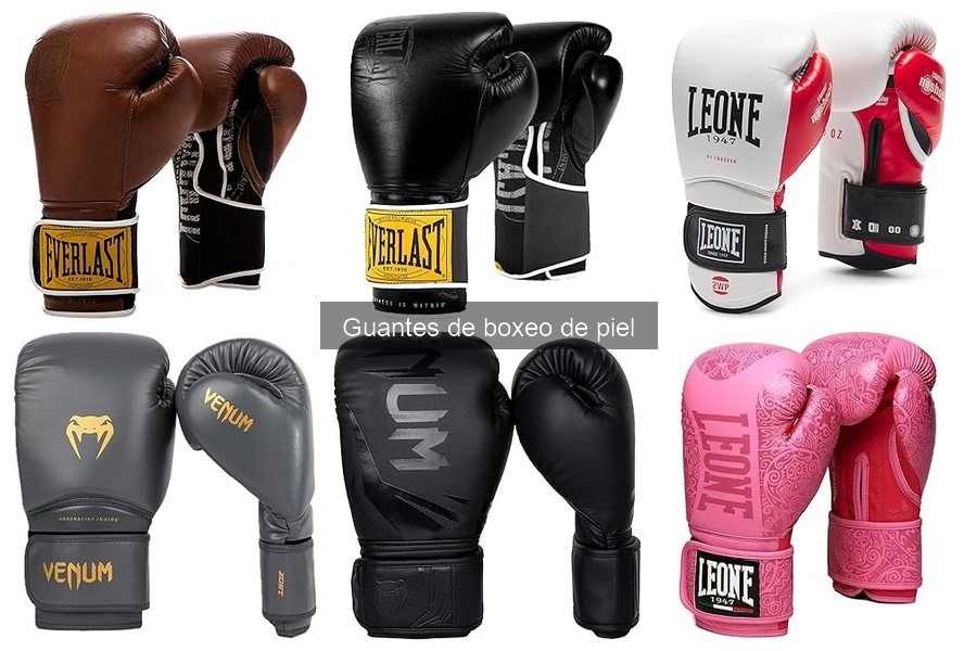 Cómo Elegir Guantes de Boxeo de Piel: Guía de Compra