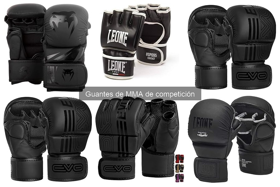 Cómo elegir guantes de MMA de competición: guía práctica