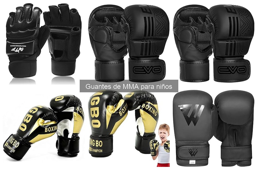 Cómo elegir guantes de MMA para niños: guía completa