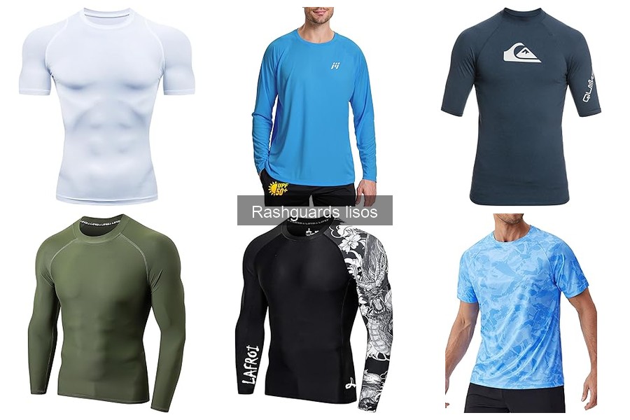Cómo elegir la talla adecuada de rashguard liso