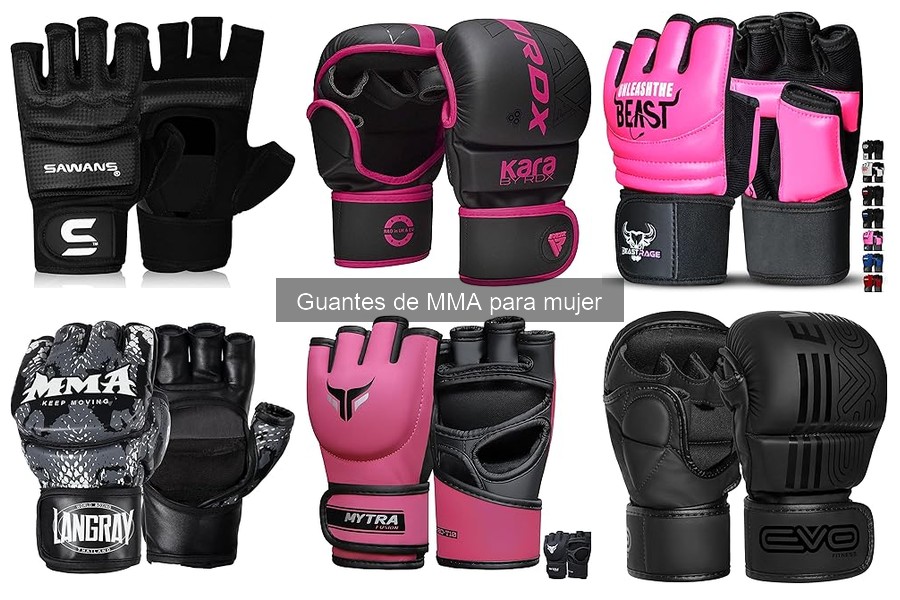 Cómo elegir la talla de guantes de MMA para mujer