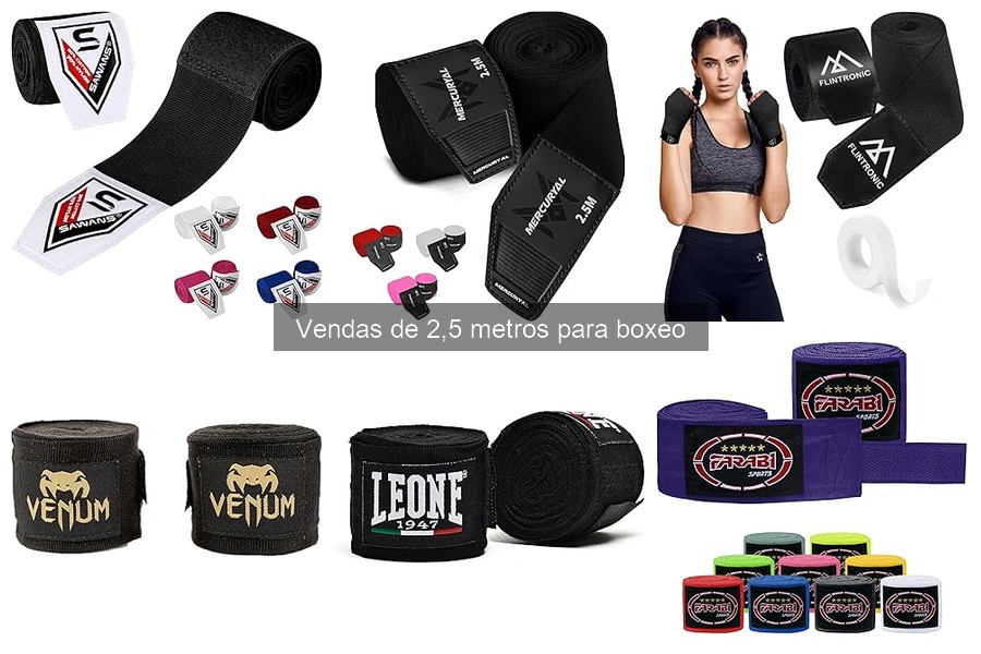 Cómo elegir las mejores vendas de 2,5 metros para boxeo