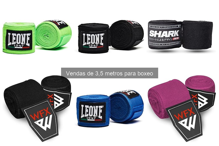 Cómo elegir las mejores vendas de 3,5 metros para boxeo