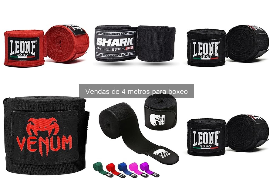 Cómo Elegir las Mejores Vendas de 4 Metros para Boxeo