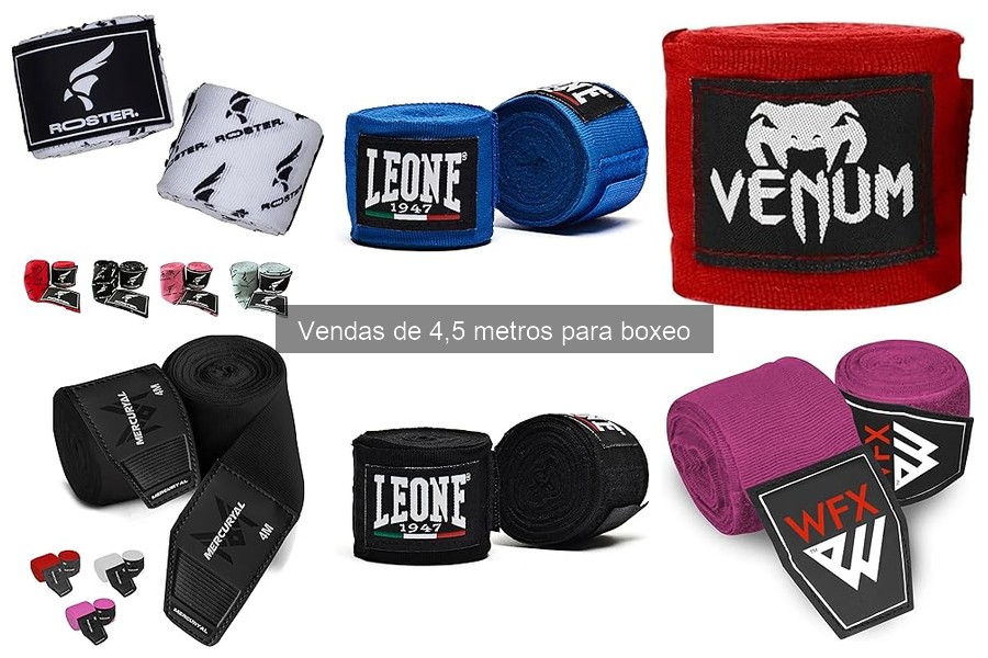 Cómo elegir las mejores vendas de boxeo de 4,5 metros