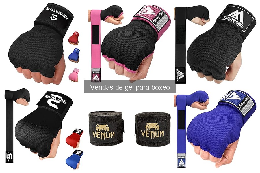 Cómo elegir las mejores vendas de gel para boxeo