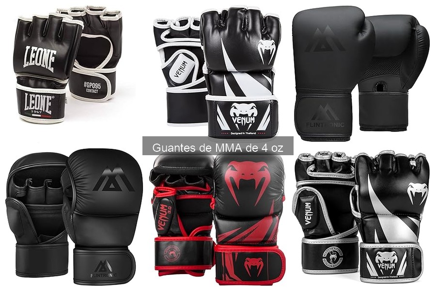 Cómo elegir los mejores guantes de MMA de 4 oz