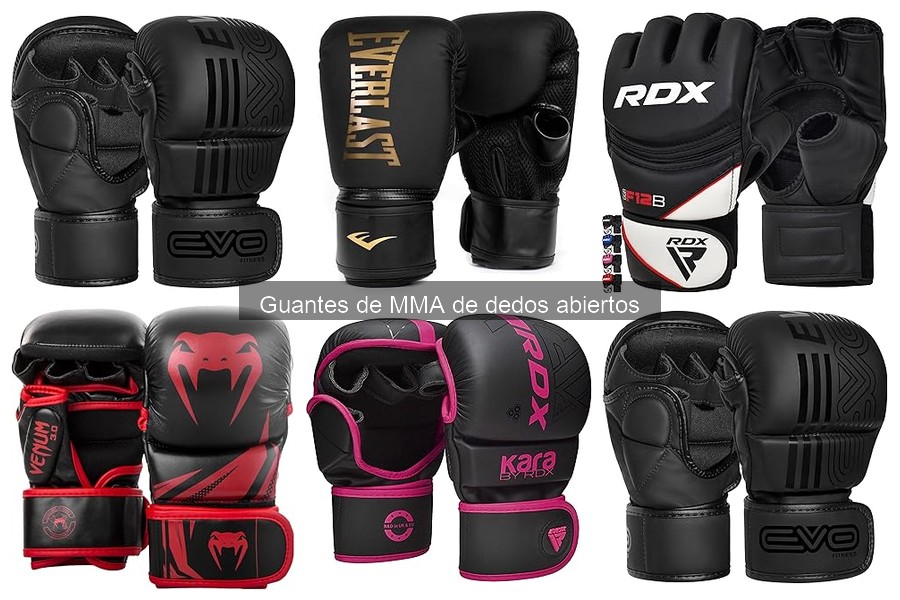 Cómo elegir los mejores guantes de MMA de dedos abiertos