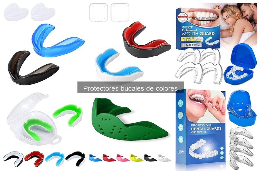 Cómo elegir un protector bucal de colores para artes marciales