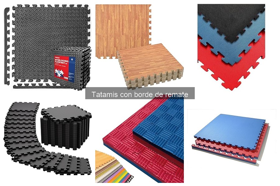 Cómo instalar tatamis con borde de remate fácilmente
