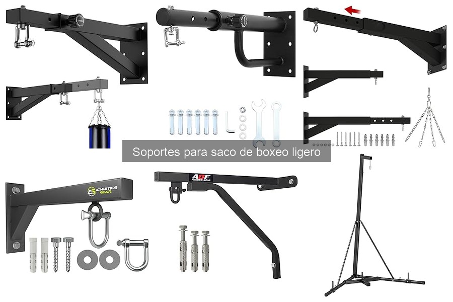 Cómo instalar un soporte para saco de boxeo ligero