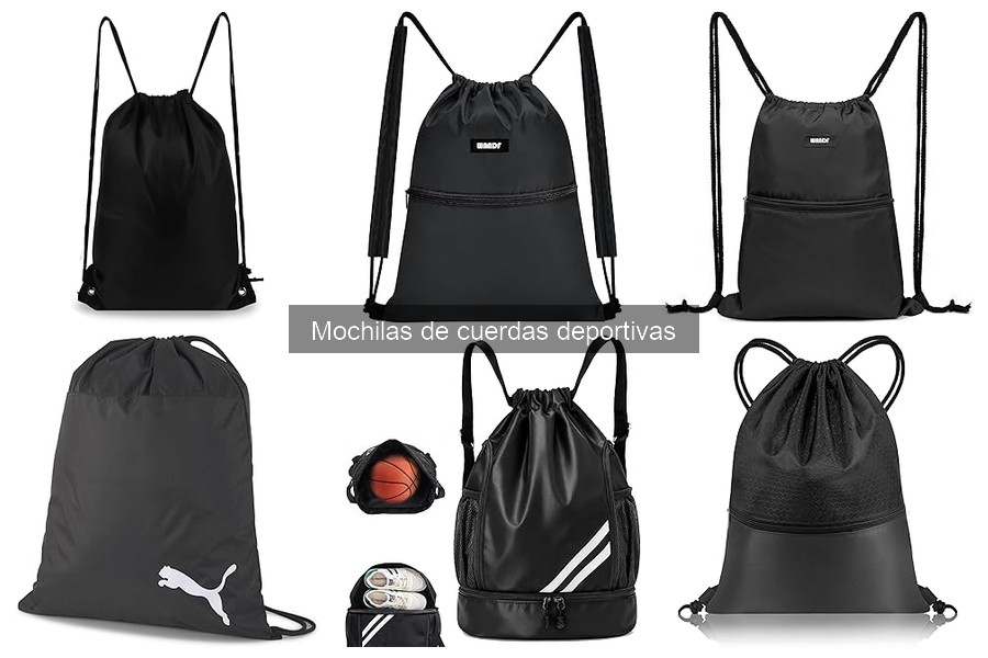 Cómo limpiar y mantener mochilas de cuerdas deportivas