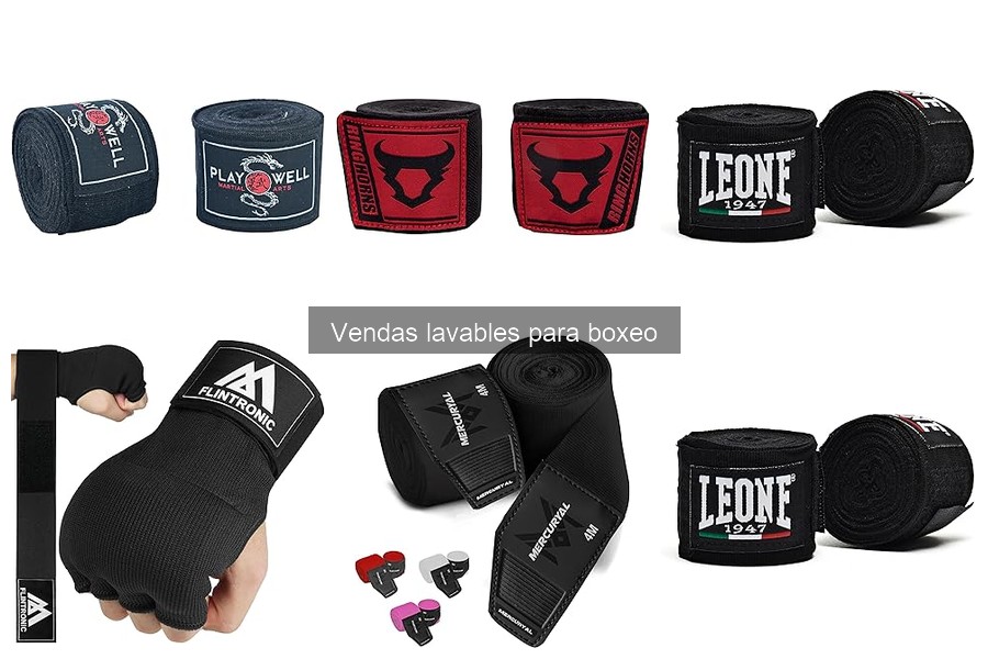 Cómo limpiar y mantener vendas lavables para boxeo