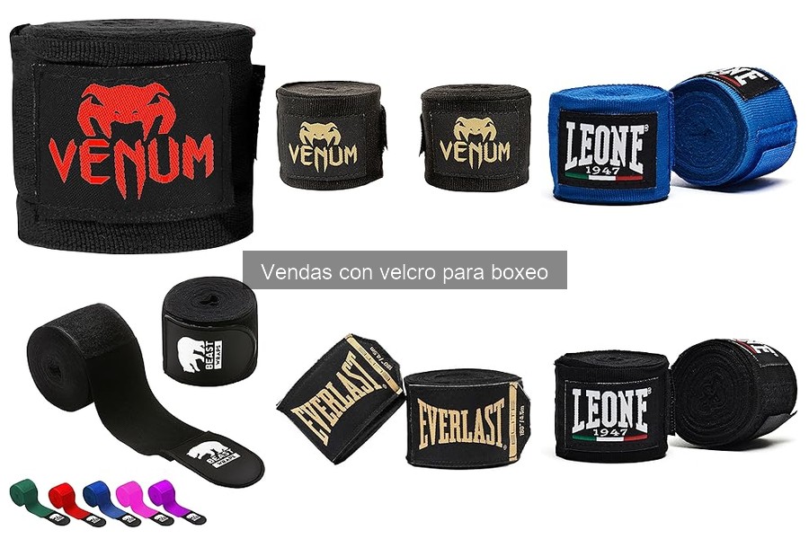 Cómo usar correctamente las vendas con velcro para boxeo