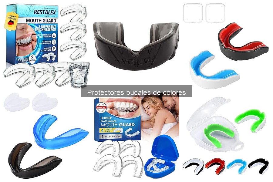 ** Cómo usar un protector bucal de colores en artes marciales