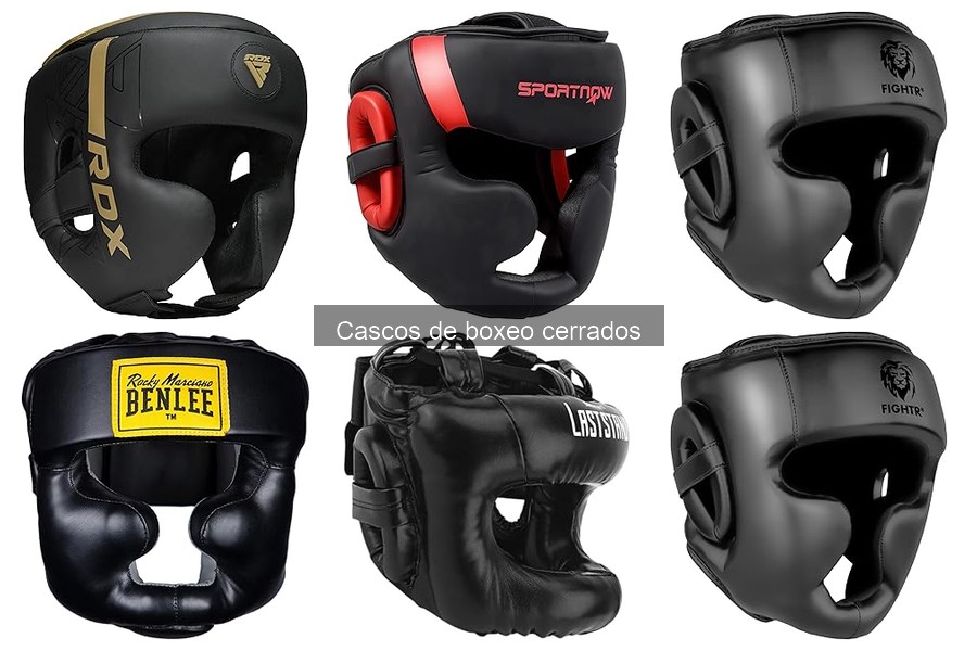 Comparativa: Cascos de Boxeo Cerrados vs Abiertos