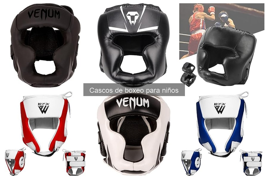 Comparativa de Cascos de Boxeo: Niños vs. Profesionales