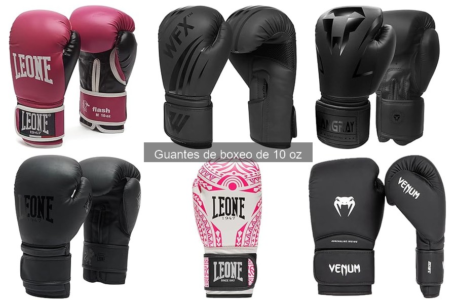 Comparativa de Guantes de Boxeo 10 oz: Sparring vs. Competición