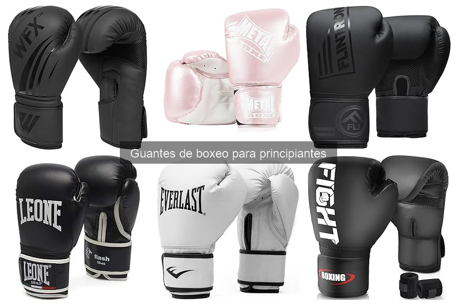 Comparativa de guantes de boxeo para principiantes