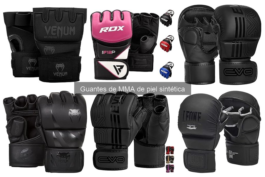 Comparativa de Guantes de MMA de Piel Sintética vs Cuero