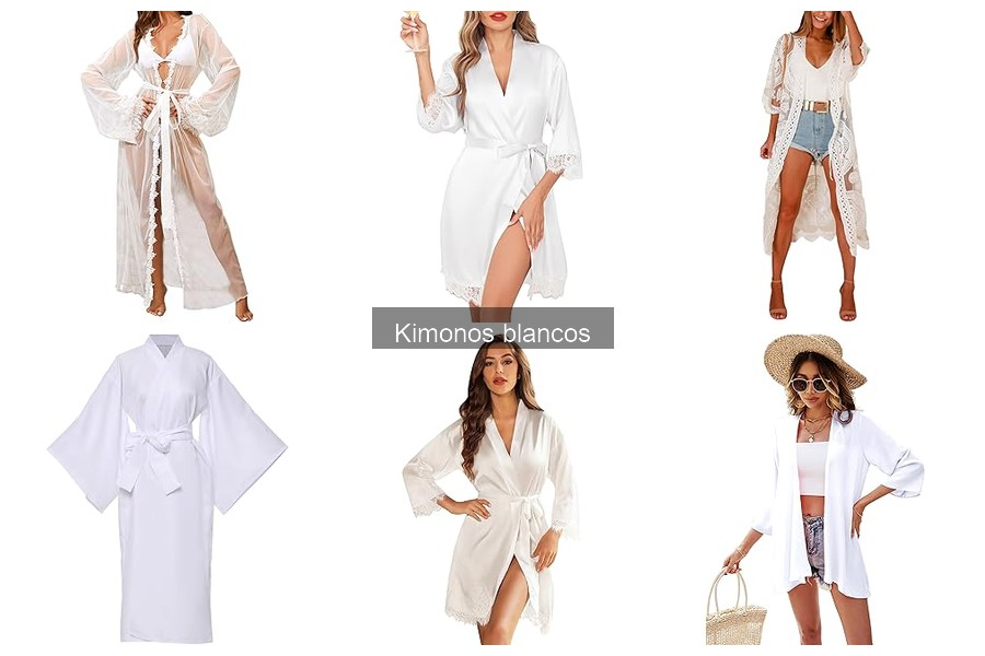 Comparativa de Kimonos Blancos: Mejores Marcas y Precios