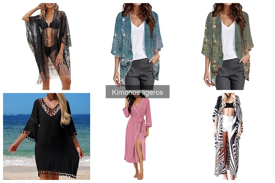 Comparativa de Kimonos Ligeros: Mejores Marcas y Precios