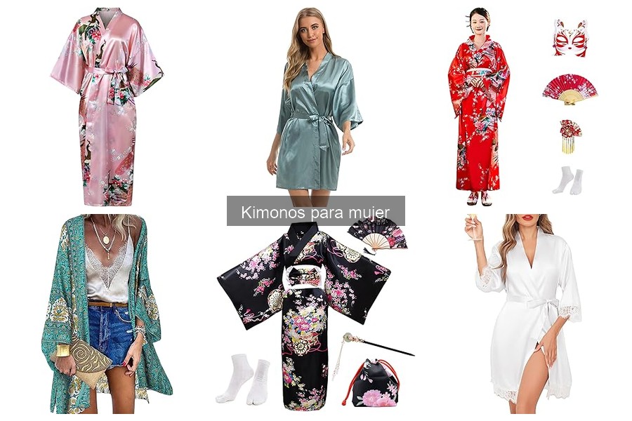 Comparativa de Kimonos para Mujer: Precios y Estilos