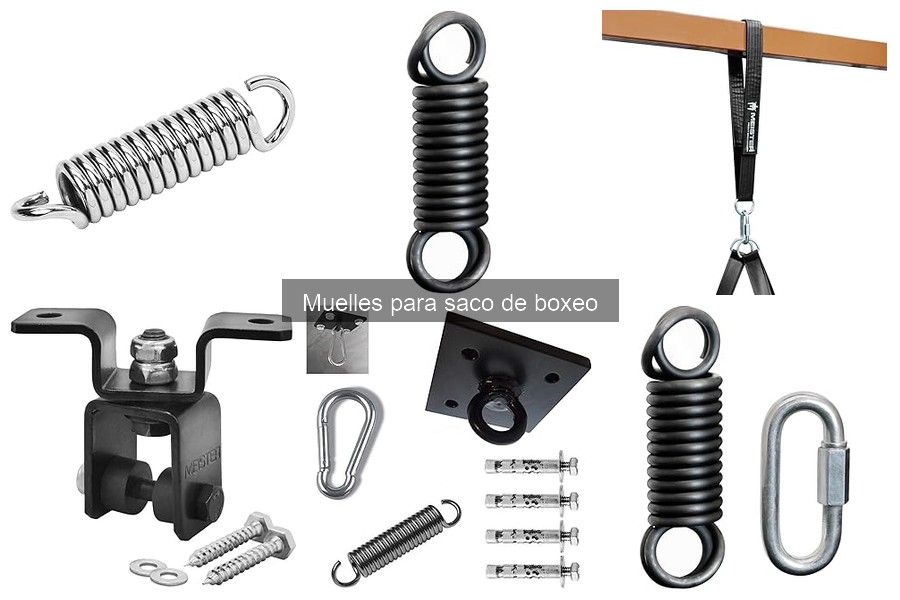 Comparativa de las Mejores Marcas de Muelles para Saco de Boxeo