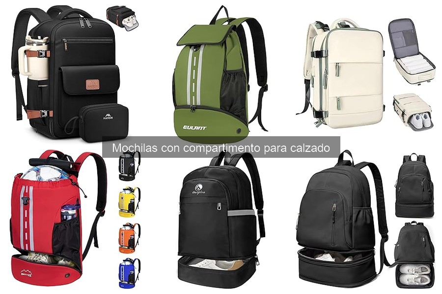 Comparativa de las Mejores Mochilas con Compartimento para Calzado