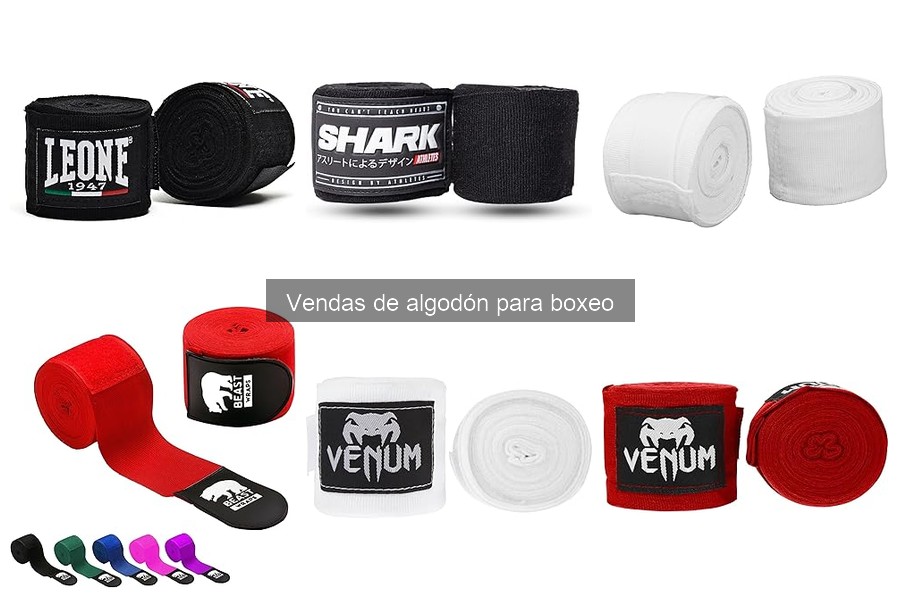 Comparativa de las Mejores Vendas de Algodón para Boxeo