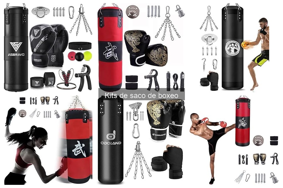 Comparativa de los Mejores Kits de Saco de Boxeo del Mercado