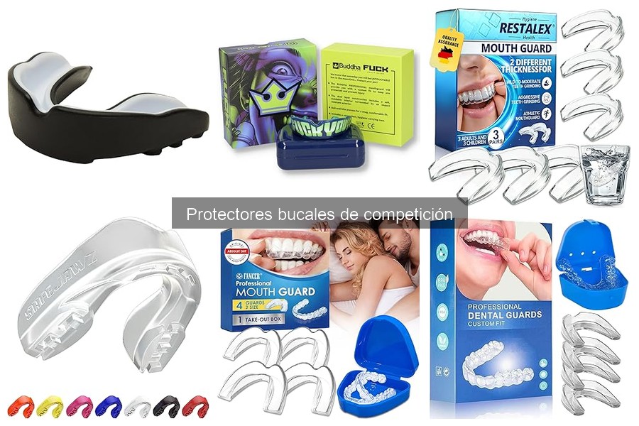 Comparativa de los Mejores Protectores Bucales de Competición