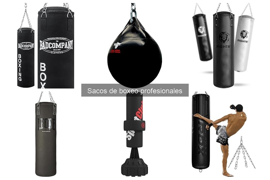 Comparativa de Mejores Sacos de Boxeo Profesionales