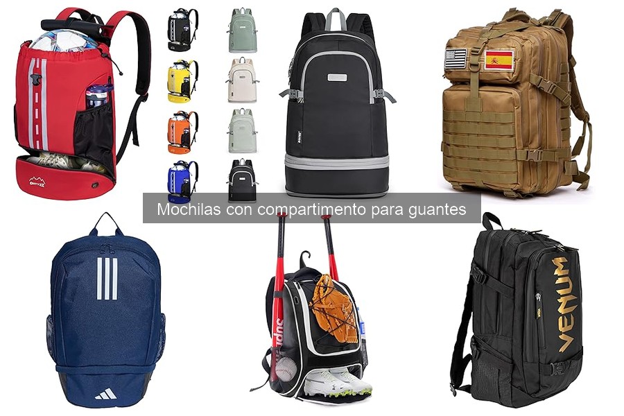 Comparativa de Mochilas con Compartimento para Guantes