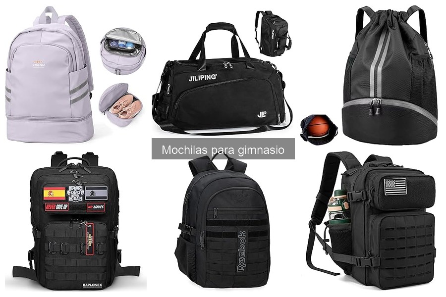 Comparativa de precios de mochilas para gimnasio