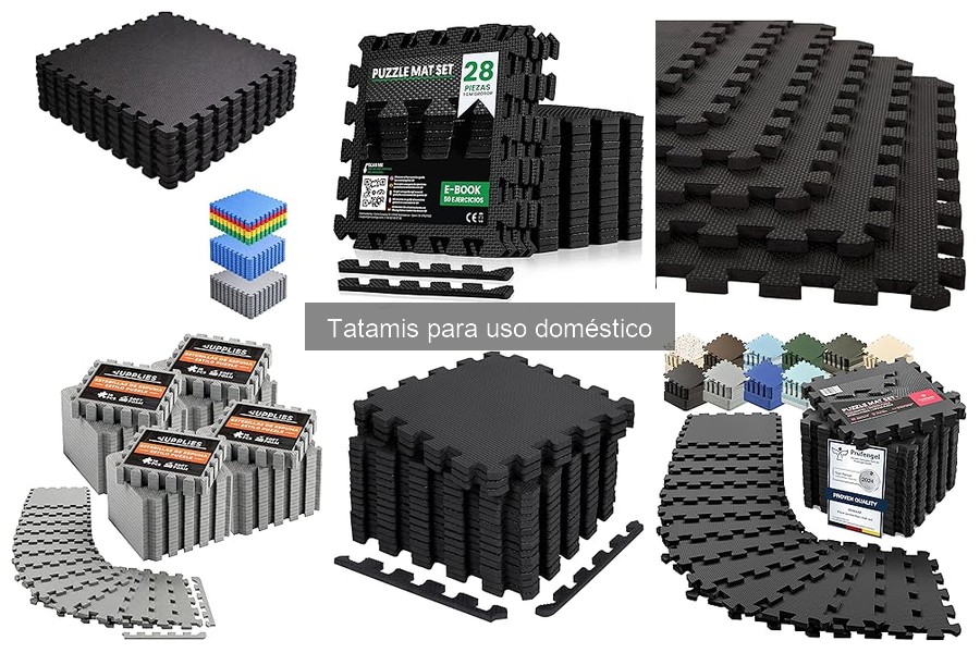 Comparativa de precios de tatamis para uso doméstico