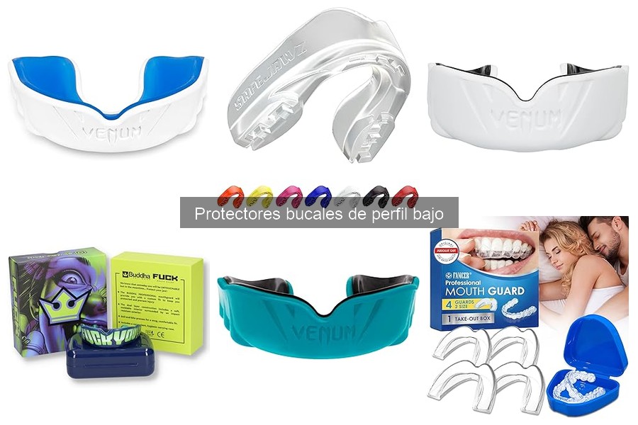 Comparativa de Protectores Bucales: Perfil Bajo vs. Estándar
