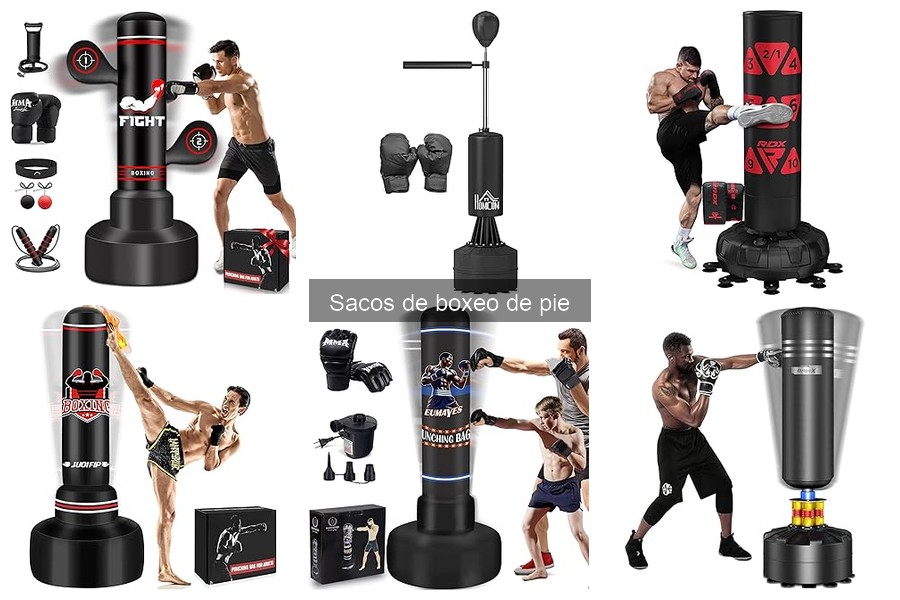 Comparativa de sacos de boxeo de pie para kickboxing