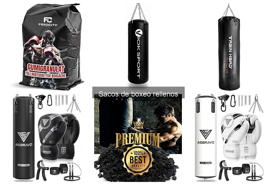 Comparativa de Sacos de Boxeo Rellenos: Mejores Marcas y Precios