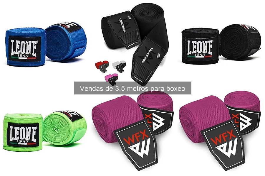 Comparativa de Vendas de 3,5 y 4 Metros para Boxeo