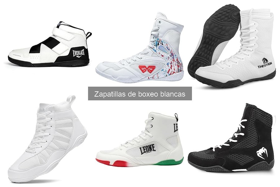 Comparativa de Zapatillas de Boxeo Blancas: Las Mejores Marcas