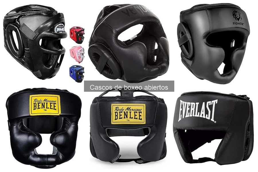 Comparativa entre Cascos de Boxeo Abiertos y Cerrados