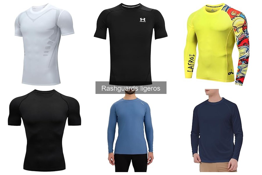 Comparativa entre Rashguards Ligeros y Tradicionales